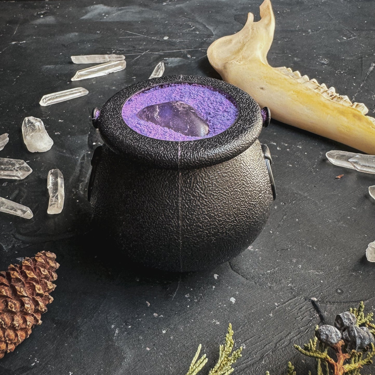Crystal Cauldron Bath Bomb
