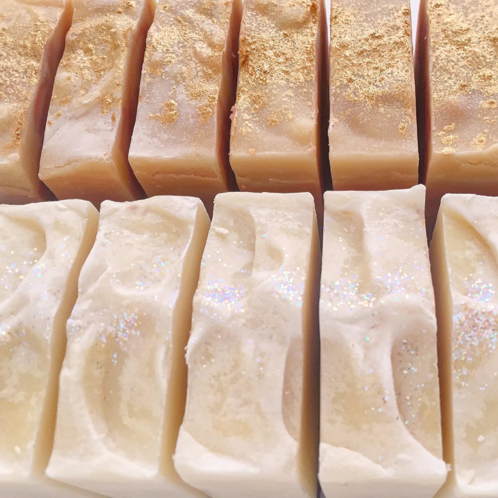 Custom handmade bars of soap